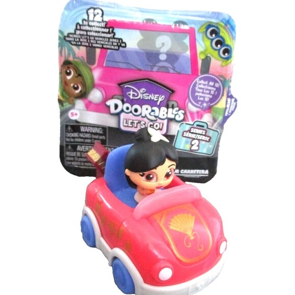 Just Play Other - Disney DOORABLES Let’s Go Road Trip vehicle Mulan SERIES 2 Sealed